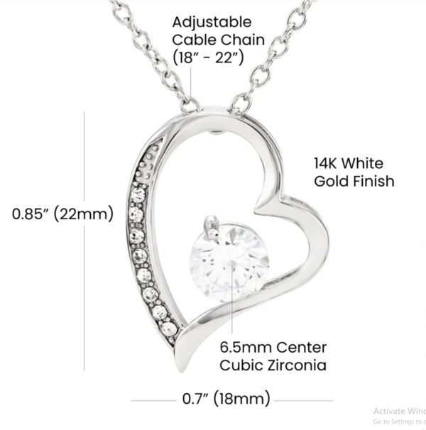 Father to Daughter Necklace Jewelry