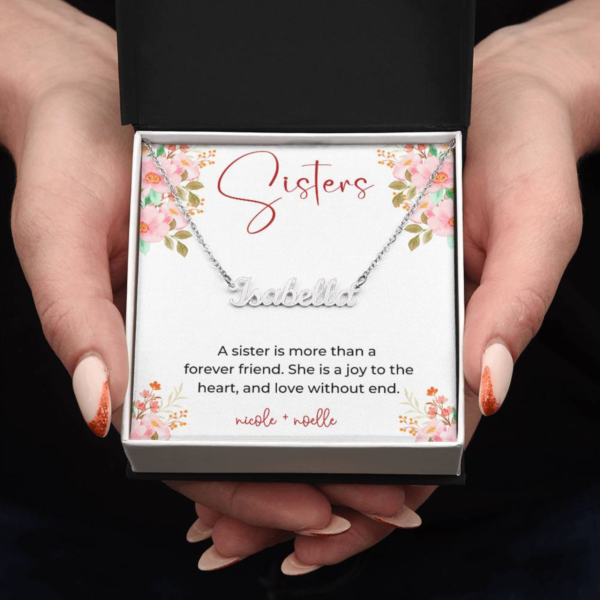 Personalized Gold Heart Necklace