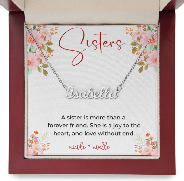 Personalized Gold Heart Necklace