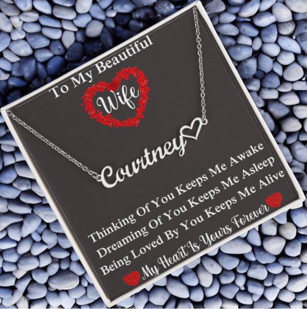 Sentimental Necklace for Wife